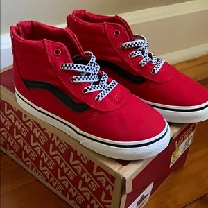 Kids Vans hightops - NEVER WORN IN BOX